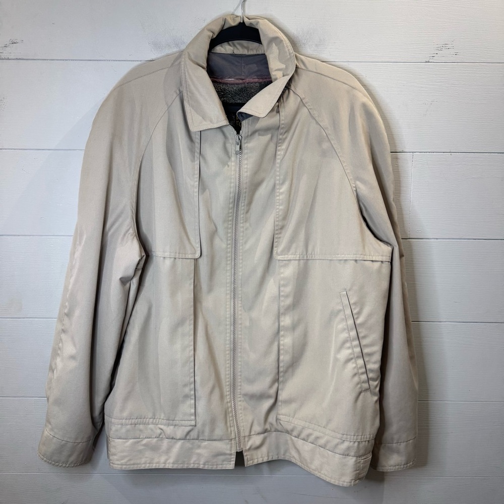 London Fog | Men's Fleece Lined Full Zip Jacket Size 46